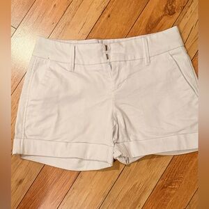 Dear John High Waist Cream Shorts
